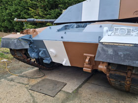 Ongoing Project Challenger 2 Hull Image
