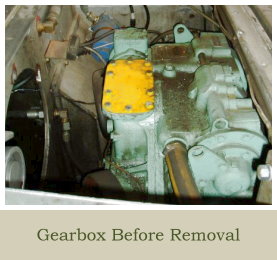 Previous Projects CVR T Sabre 02 FD 14 Hull Section Gearbox Before Removal