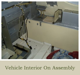 Previous Projects CVR T Sabre 02 FD 14 Hull Section Vehicle Interior On Assembly