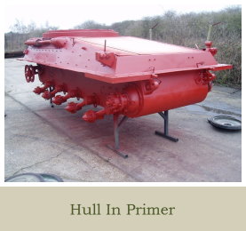 Previous Projects CVR T Sabre 02 FD 14 Hull Section Hull In Primer