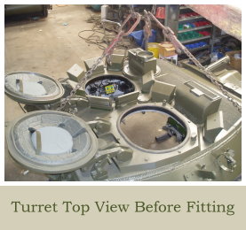Turret Top Previous Project CVR T Sabre 02 FD 14 Turret Section View Before Fitting