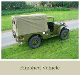 Previous Projects Dodge WC51 Completed Vehicle Section