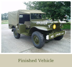 Previous Projects Dodge WC51 Completed Vehicle Section